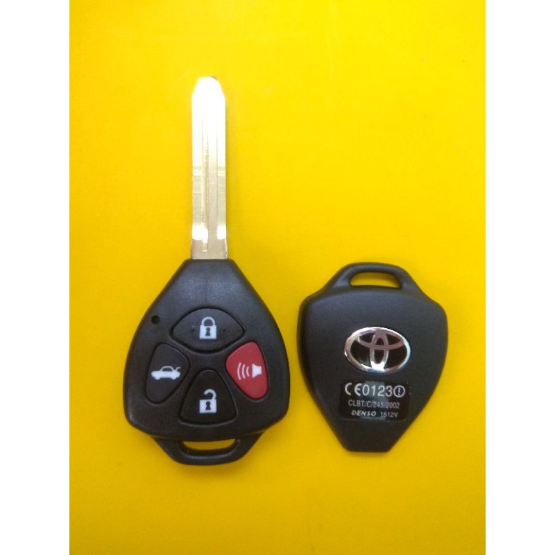 casing kunci remote toyota camry altis 4 tombol