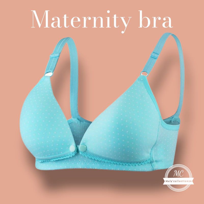 Bra menyusui busa tanpa 639 bh menyusui motif polkadot maternity bra hamil