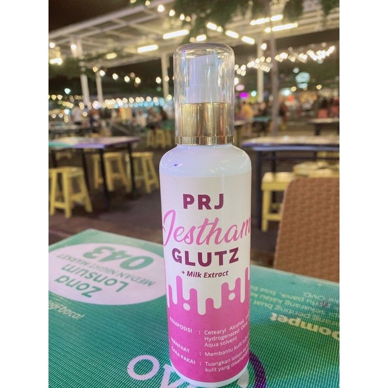 milky lation PRJ glutz pemutih kulit badan jestham karawang