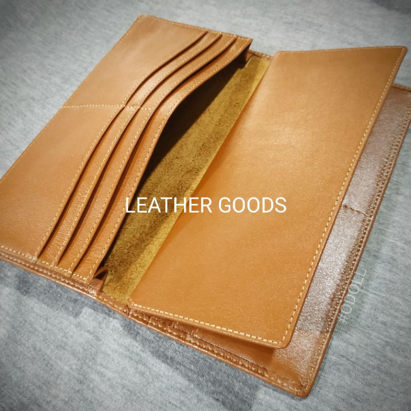 Dompet Kulit Panjang Pria Dan Wanita Full Kulit Tanpa Furing