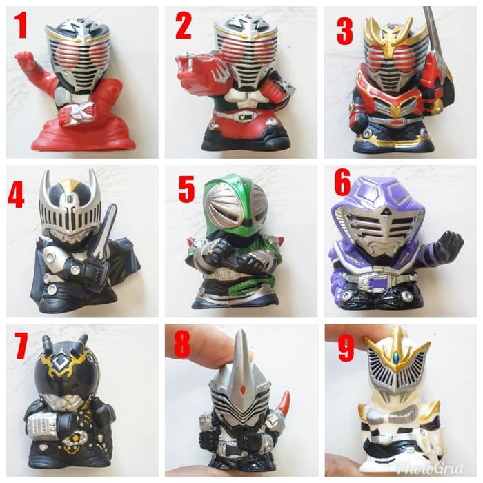 Finger Doll Kamen Rider Ryuki Knight Orga Femme Ouja Action Figure