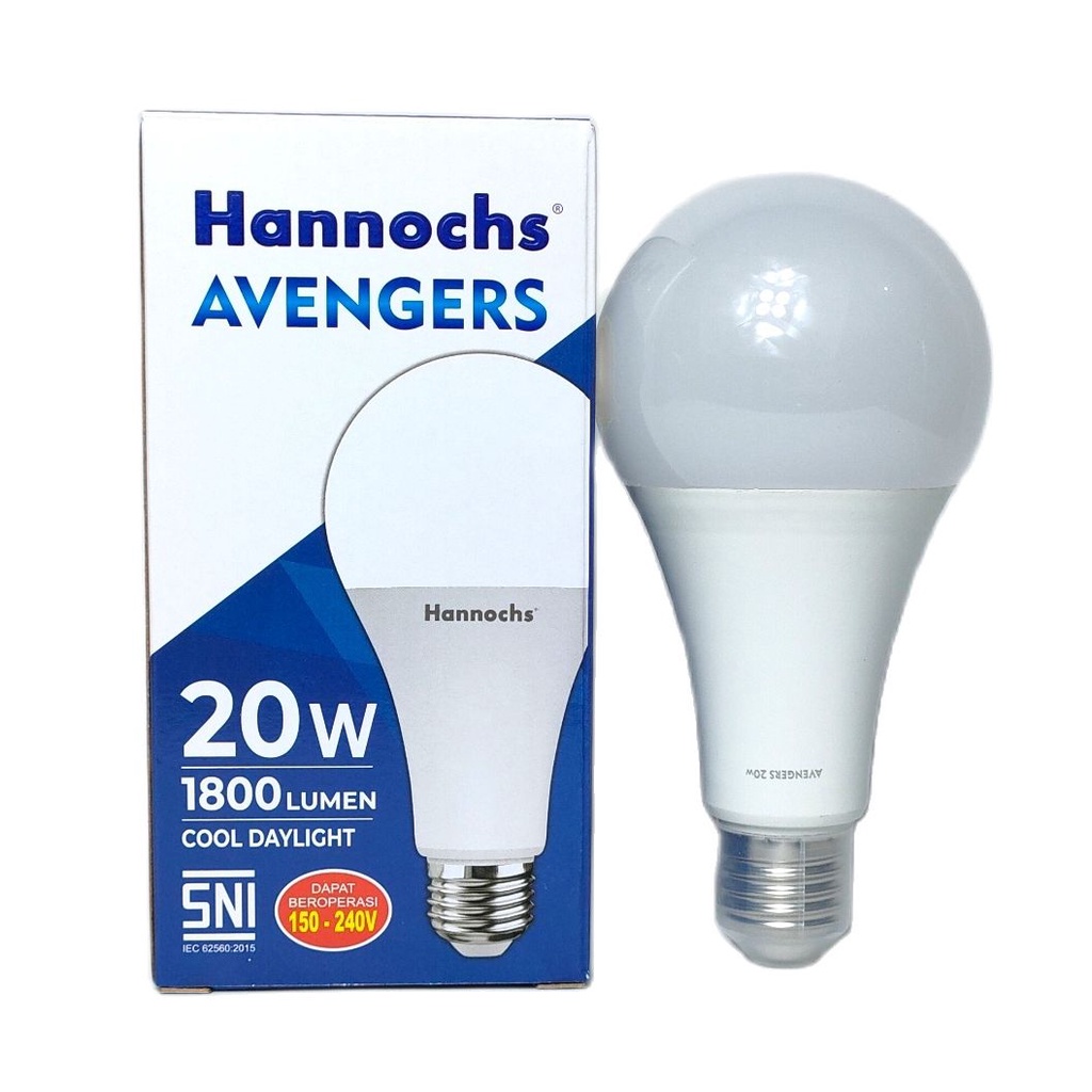 HANNOCHS Lampu Led Avengers 20 Watt - Garansi 1 Tahun