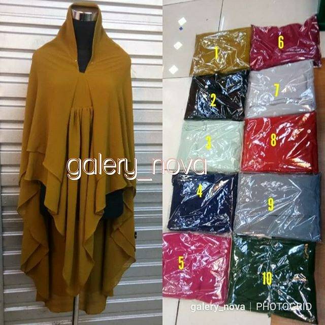 Khimar Ceruty Babydoll