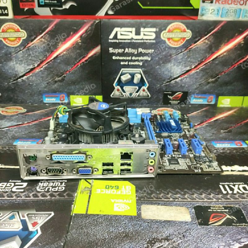 PAKET Motherboard ASUS H61 Processor Intel Core i5-3470 IvyBridge DDr3