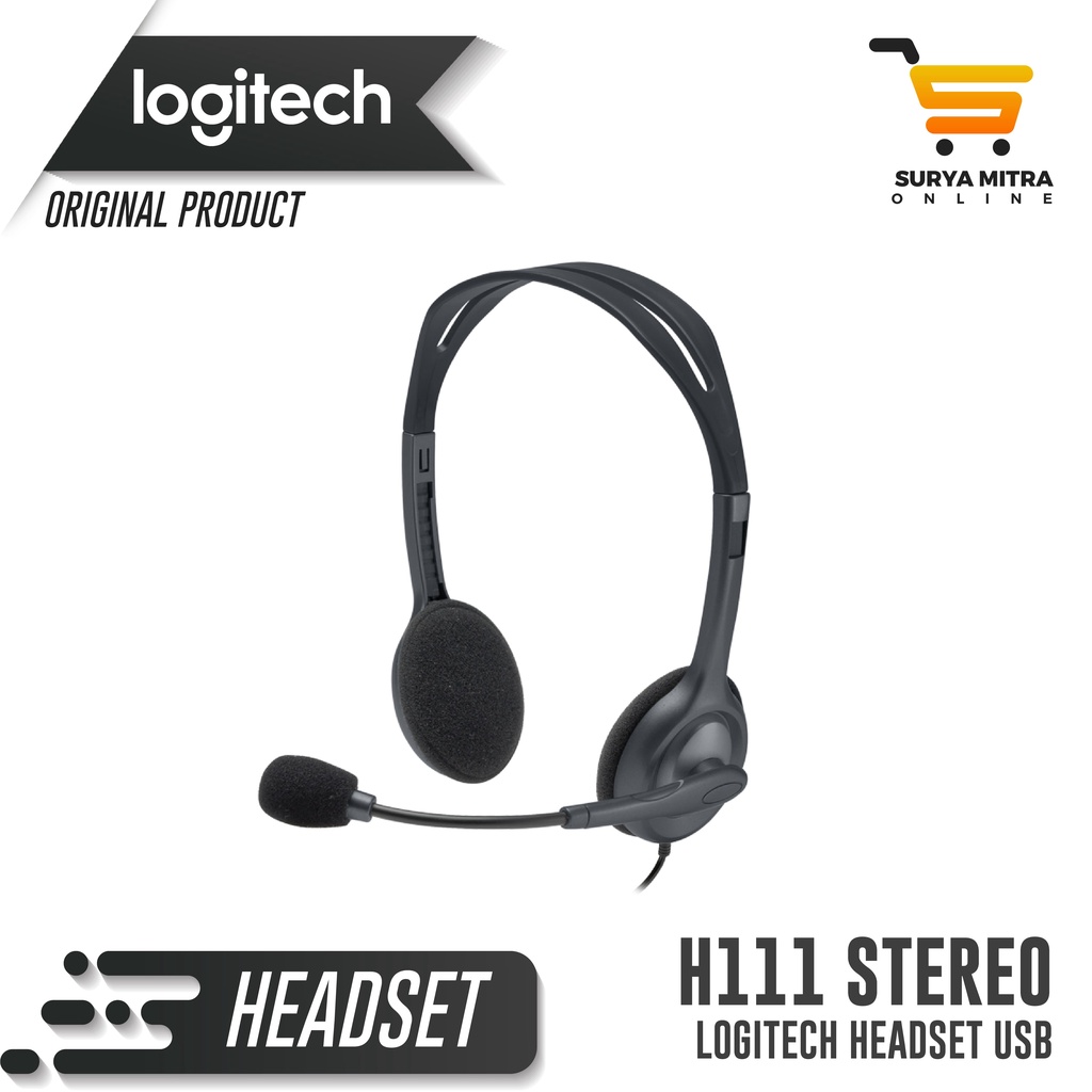 Headset Logitech H111 Stereo