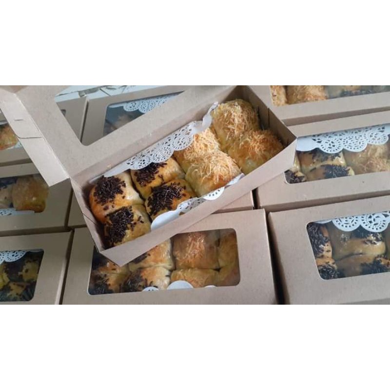 

Bolen pisang keju coklat lumer endul