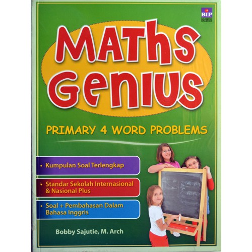 Jual Buku Matematika Anak Maths genius primary 4 word problems