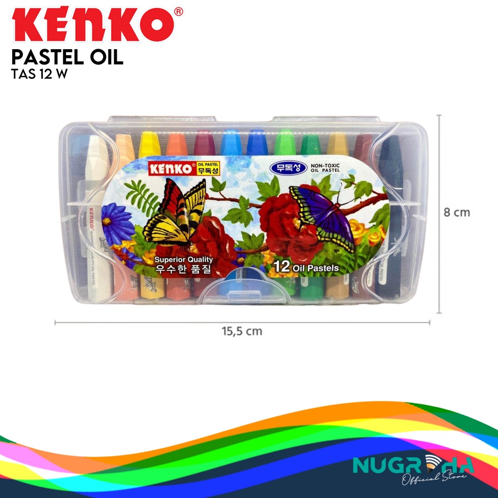 

PASTEL WARNA KENKO 12 WARNA