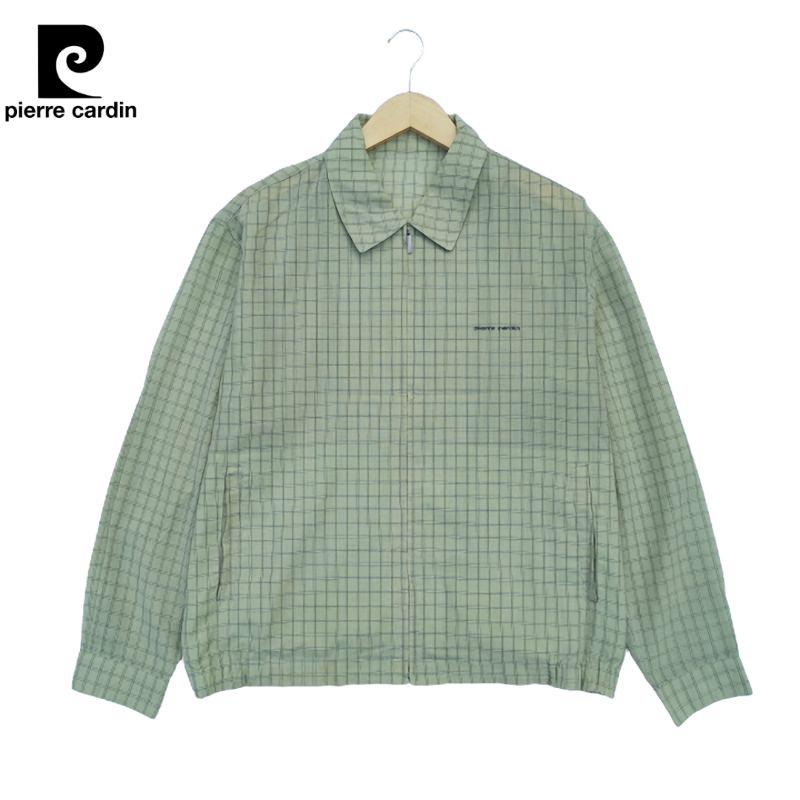 JAKET BEKAS PIERRE CARDIN SECOND ORIGINAL PRELOVED THRIFT JACKET WINDBREAKER PRIA WANITA VINTAGE ORI