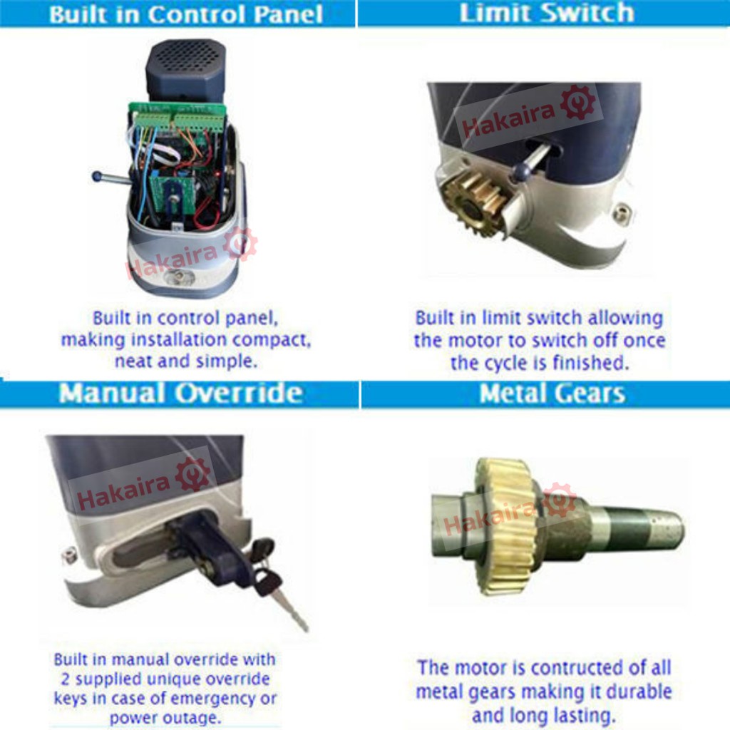 Autoga - sliding gate opener - smart gate - pembuka pagar otomatis