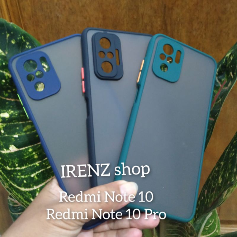 REDMI NOTE 10 CASE MATTE SOFT CASE