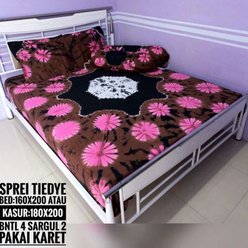 Sprei Tiedye - Sprei Batik Jumputan