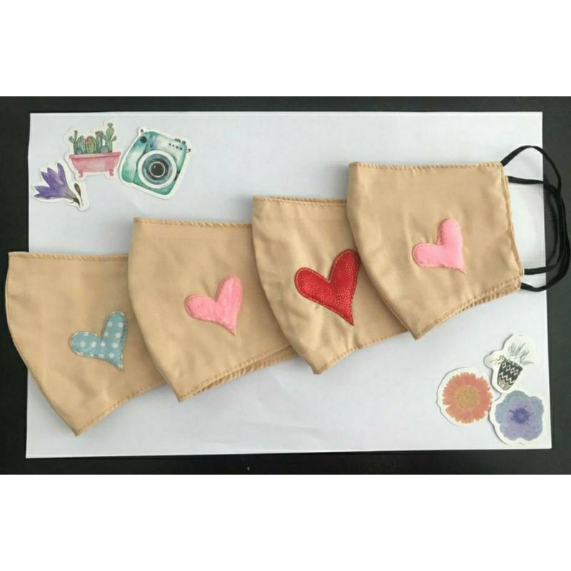 Masker Kain Katun (Masker Kain Lucu)