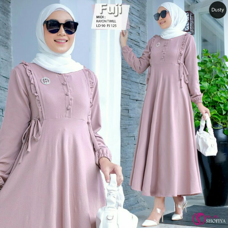 FUJI Midi Dress Ori by Shofiya❤