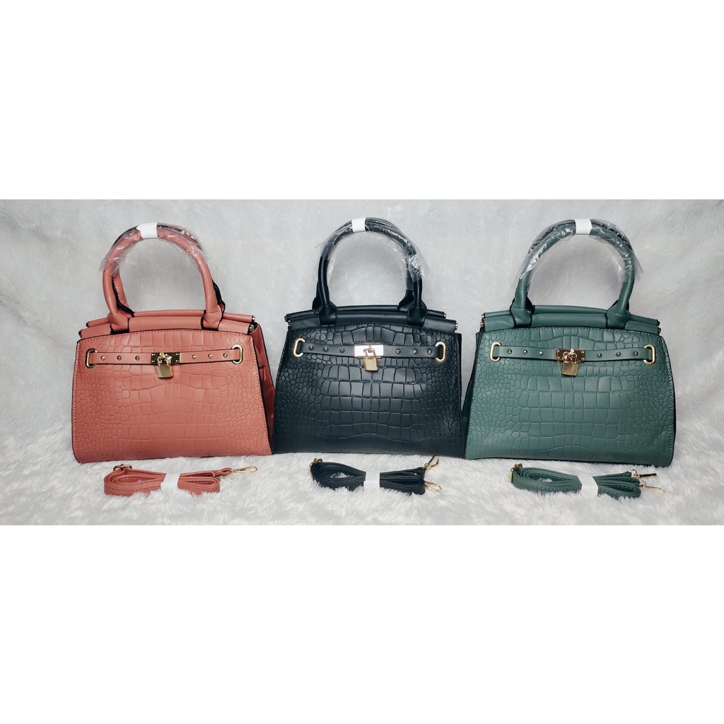 BJ15829 - BLACK/BROWN/DARKKHAKI/GREEN/KHAKI - TAS JINJING SLEMPANG HANDBAG WANITA FASHION IMPORT MODIS ELEGAN TERMURAH TERLARIS TERBARU BAGSTORE JAKARTA TAS BATAM EL5829 GT1923 LT2055 CR7813 BQ3480 JT6610