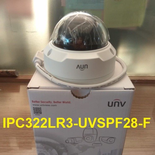 Ip Cam CCTV UNIVIEW IPC322LR3-UVSPF28-F 2MP