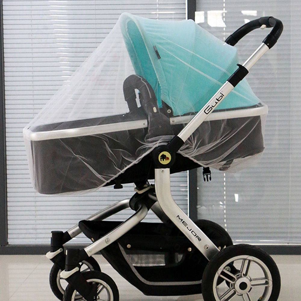 BEVAVAR Kelambu Stroller Bayi Anti Nyamuk Penutup Jaring Stroller