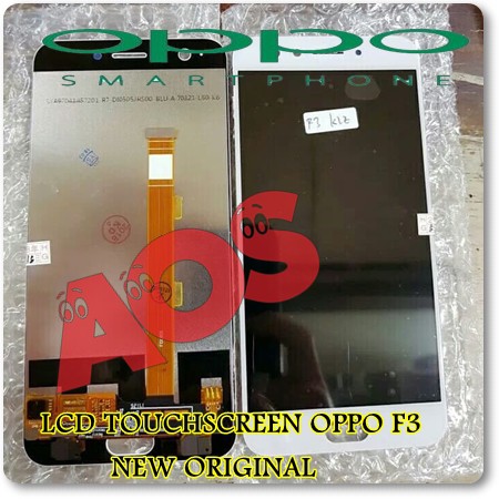 LCD OPPO F3 FULLSET LAYAR F3 SENTUH OPPO F3 LCD TOUCHSCREEN OPPO F3 NEW ORIGINAL