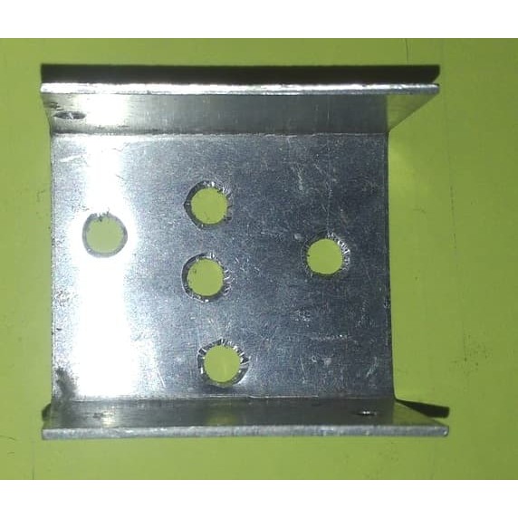 Heatsink /  pendingin aluminium 1 Transistor jengkol