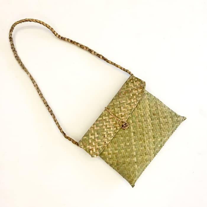Tas Selempang Purun, Tas Rotan Slingbag, Tas Anyam Rotan Pandan