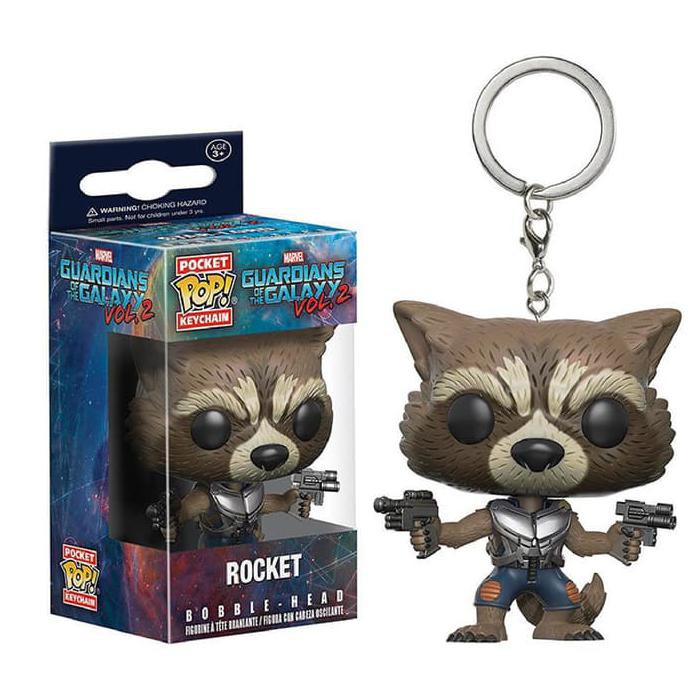 Funko Pop Keychain Gotg Rocket Racoon