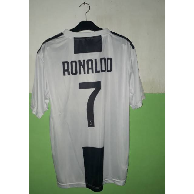 Jersey Drifit Lokal Ronaldo7 Juve Home Musim 2018-2019