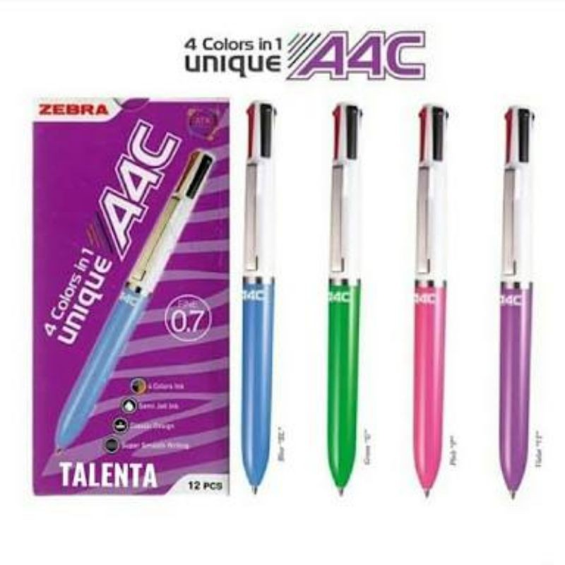 

Pulpen ballpoint Zebra A4C