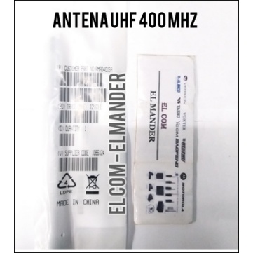 ANTENA HT MOTOROLA UHF GP 328 - CP 1660 - GP 2000 - GP 3188 - GP 338