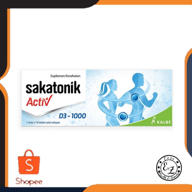 Sakatonik Activ D3 1000 - Vitamin D3 1000 IU