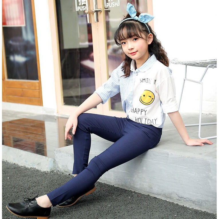 (LOLI-JKT) LEGGING PANJANG ANAK CEWEK IMPORT 6 WARNA BAHAN NYAMAN DIPAKAI  (99)