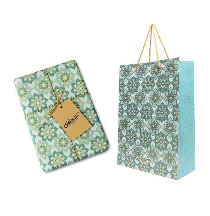 

Paket Kertas Kado & Paper Bag Idul Fitri Harvest Gift Set - Karunia 4