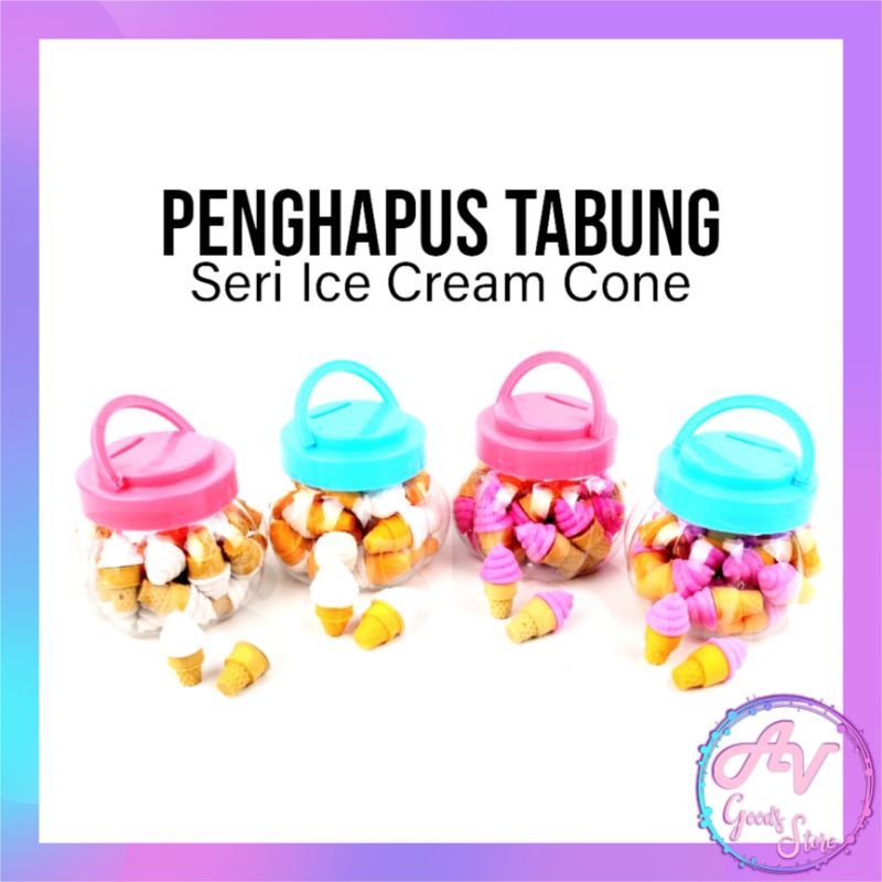 

Penghapus / Setip / Penghapus Tabung isi 24pcs / Penghapus Toples Fancy Lucu
