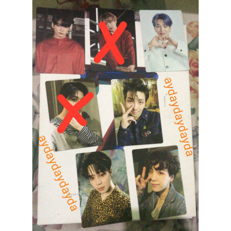 PHOTOCARD JUNGKOOK, RM, JIMIN, SUGA [BTS] MPC MOTS ONE&TOUR / PC LS Armybomb SE