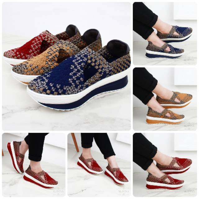 Sepatu rajut slavina