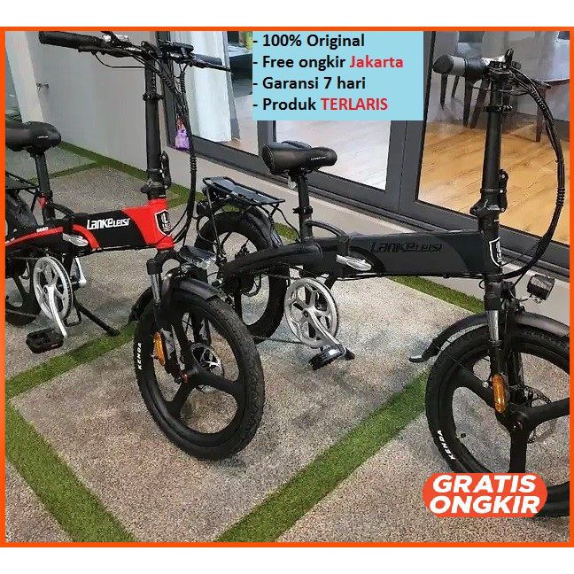 GROSIR Sepeda Listrik Elektrik Lipat Smart Moped 48V 10.4AH - Lankeleisi G660