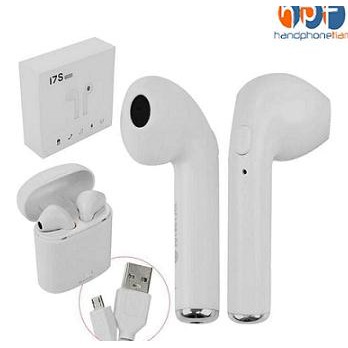 Headset/Earphone Bluetooth I7S Tws 4.2 Airpods With Charging Case