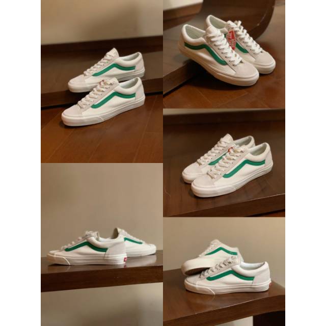 Vans Style 36 Marshmallow Jolly Green