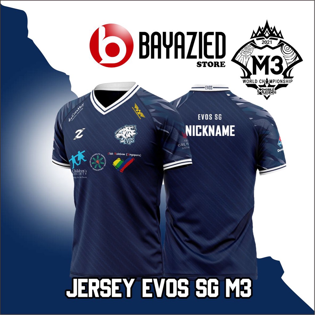 JERSEY EVOS SG TERBARU LIMITED EDITION