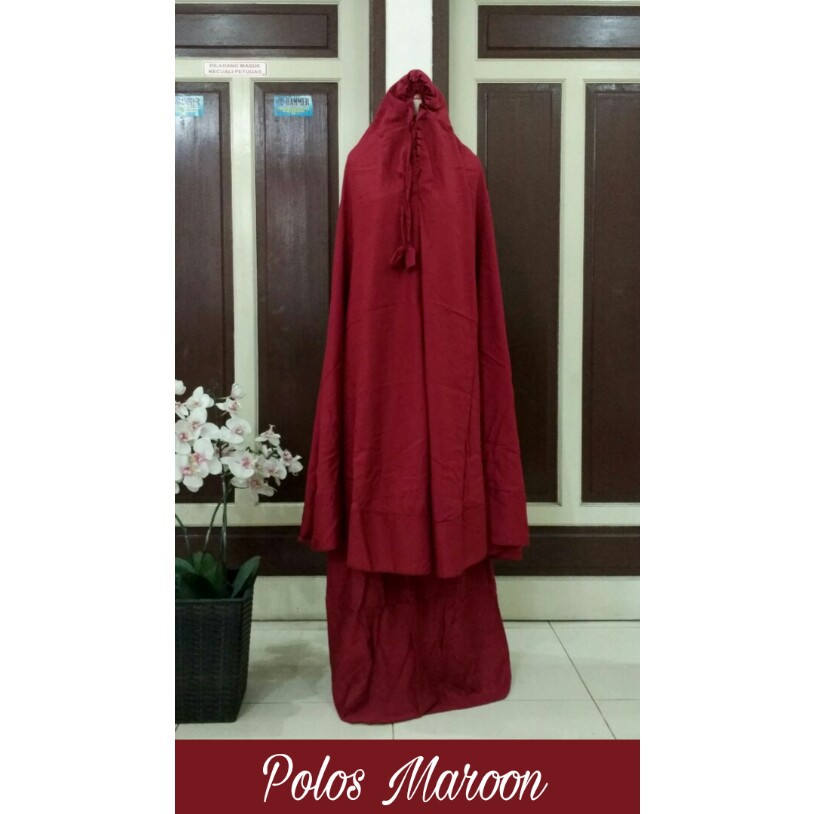 Mukena Bali Polos JUMBO