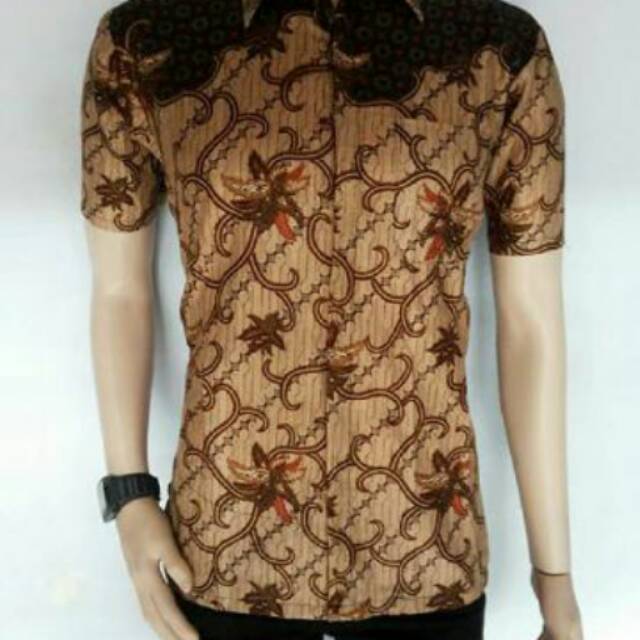 KEMEJA BATIK LENGAN PANJANG motif pulau