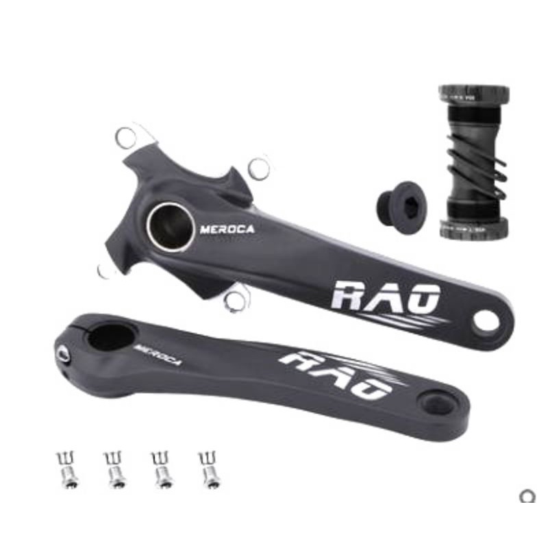 Meroca RAO Arm crank HT2 BCD 104 Crankset Hollowtech 2 HT2 Crank Arm Sepeda