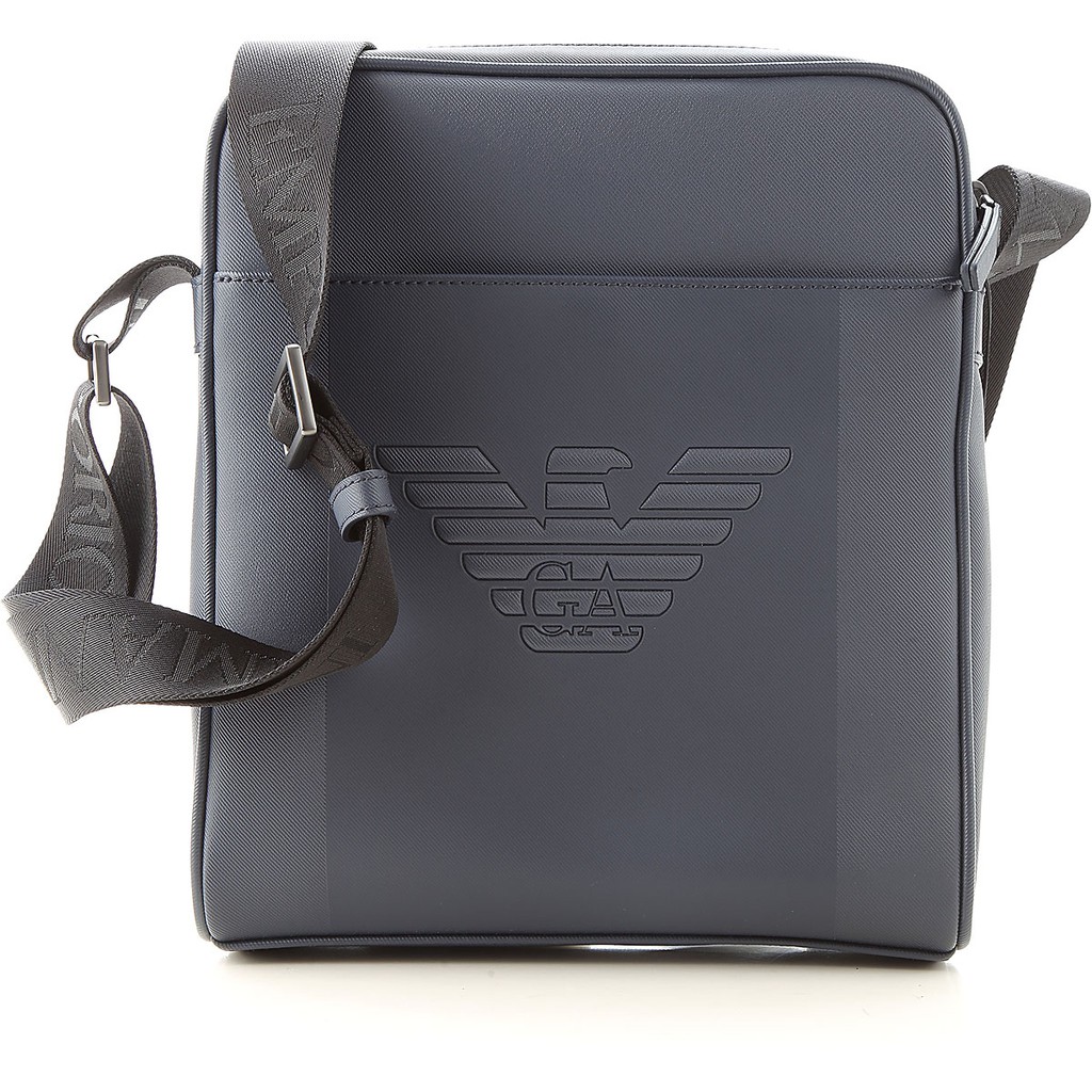 TAS PRIA EMPORIO ARMANI MESSENGER BLACK ORIGINAL