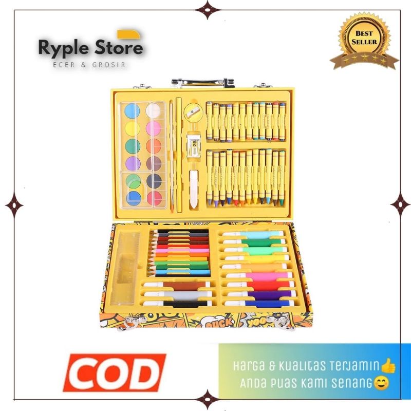 

Crayon G.Duck Art Set 67 Pcs Pensil Warna Gulali Book Koper Besi Alat Melukis Stasionary Kado Anak