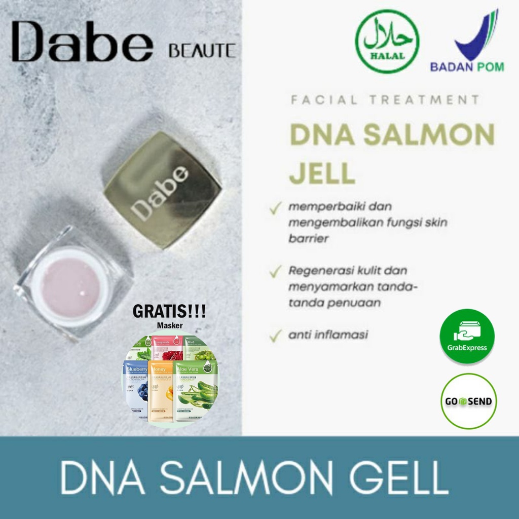 Dabebeaute DNA Salmon Skincare Pelembab Wajah Atasi Flek Hitam Anti Aging