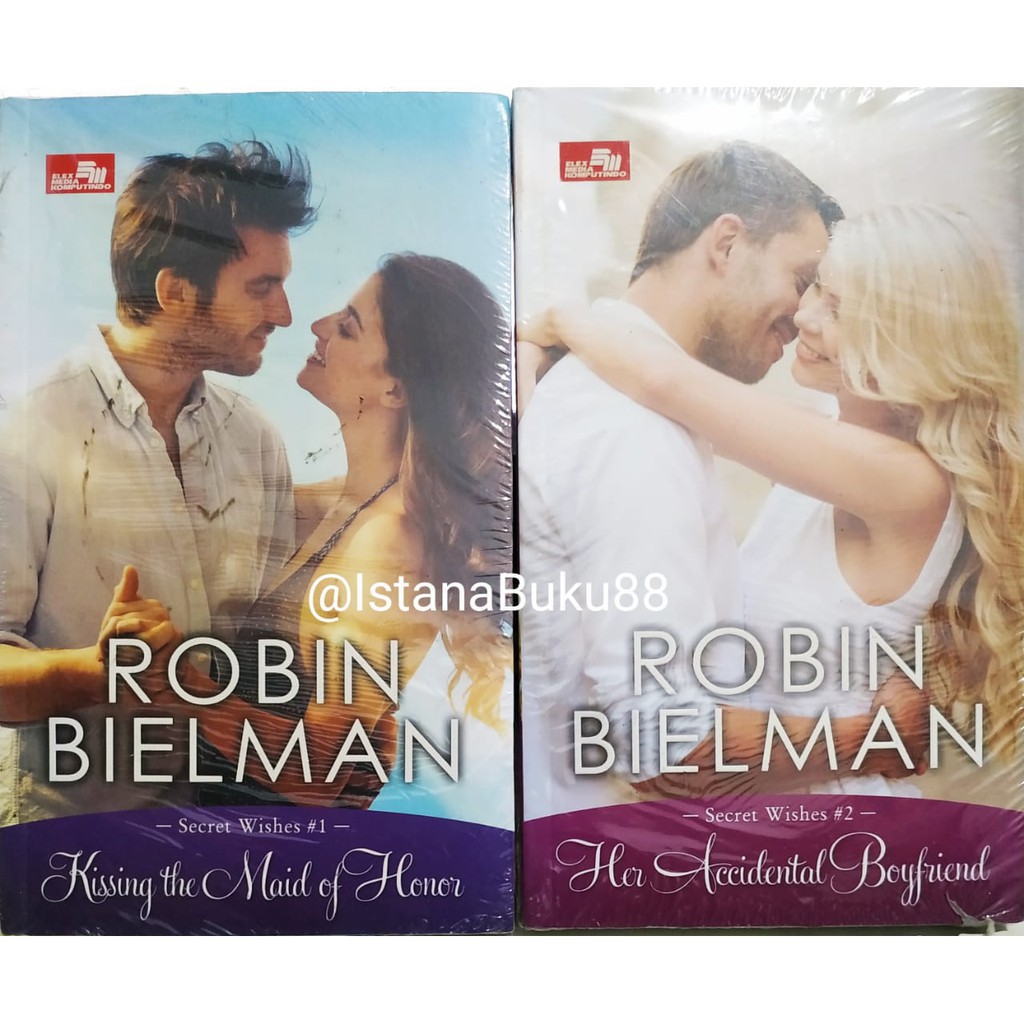 

Paket 2pcs Novel Seri Secret Wishes 1 2 Robin Bielman