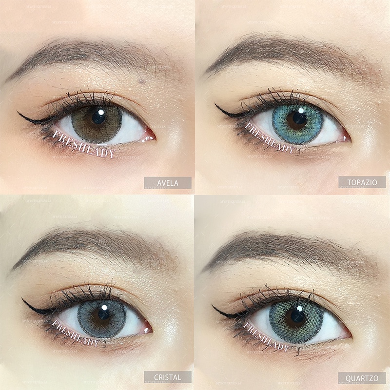 [✅COD] MYSTICEYES SOFTLENS NATURAL COLORS SERI 14MM (NORMAL)