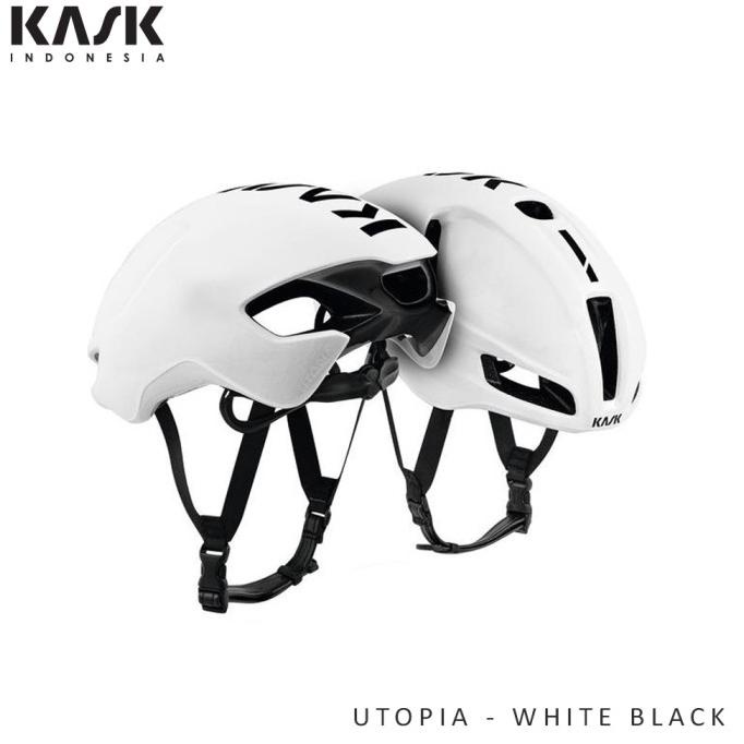 KASK UTOPIA HELMET - WHITE BLACK