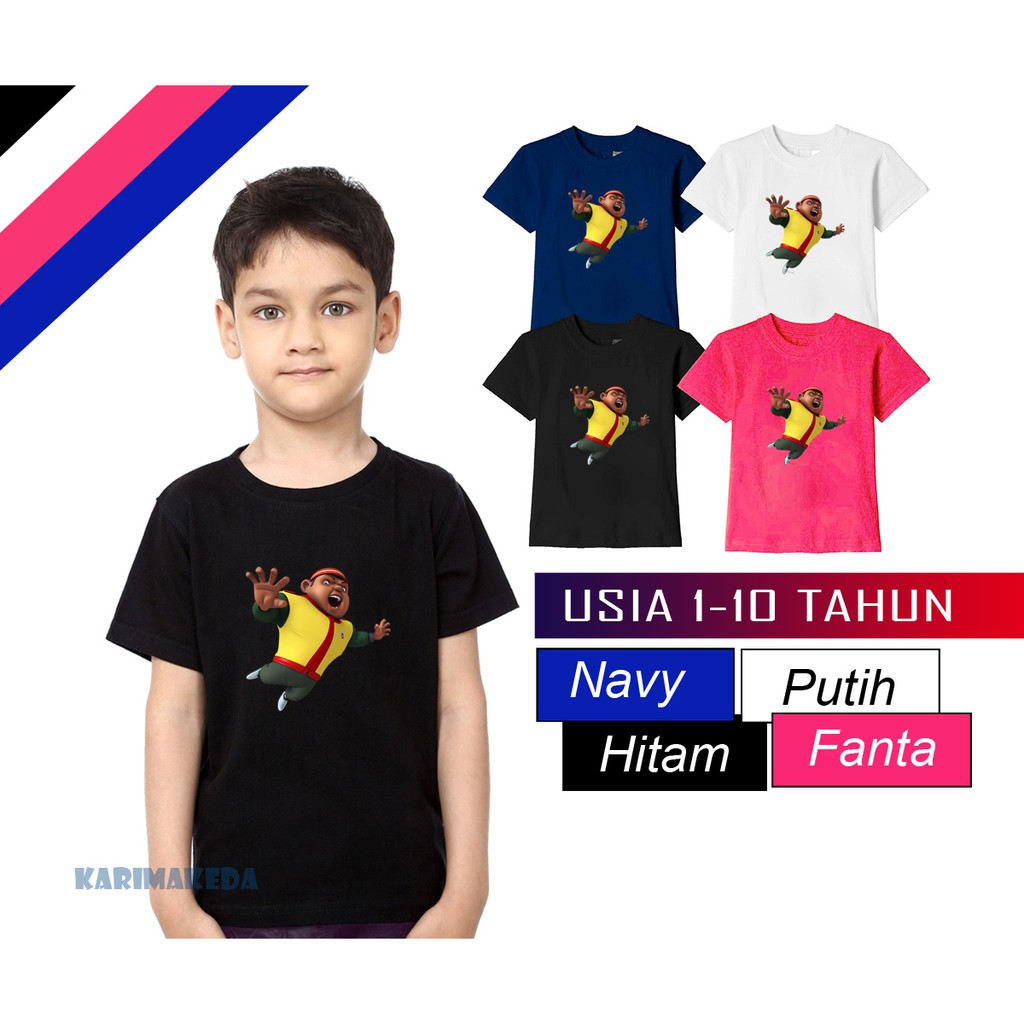 KAOS ANAK GOPAL BOBOIBOY