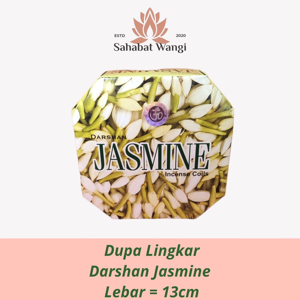 Dupa Hio India Lingkar 24 Jam Darshan Jasmine 1 Pack