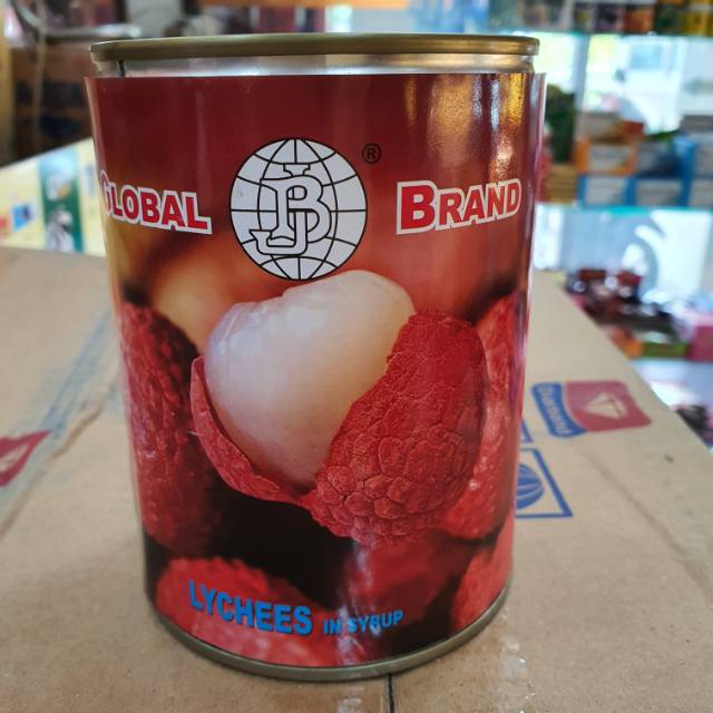 

Global Brand Lychees in syrup 565gr